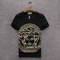 versace jeans tshirt imprime new logo big black